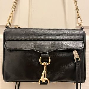 Rebecca Minkoff Mac Mini - Black Leather